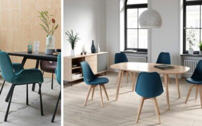 Chaise bleu pétrole : nos idées pour votre décoration !