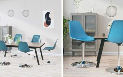 Chaise bleu turquoise : nos idées pour votre décoration !
