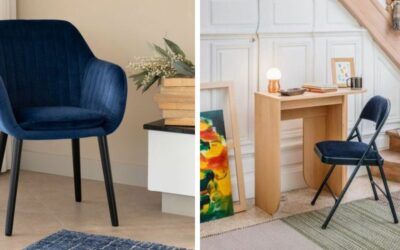 Chaise bleu nuit : nos idées pour votre décoration !