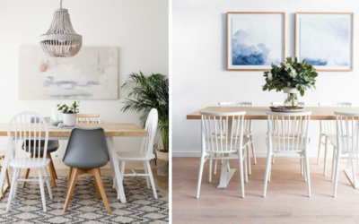 Chaise blanche et bois : nos idées pour votre décoration !