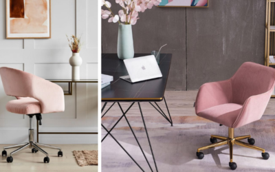 Chaise de bureau scandinave rose : nos idées pour votre déco !