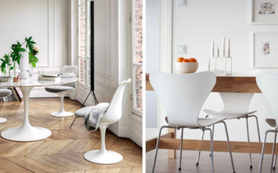 Chaise blanche design : nos idées pour votre décoration !