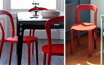 Chaise moderne rouge : nos idées pour votre décoration !