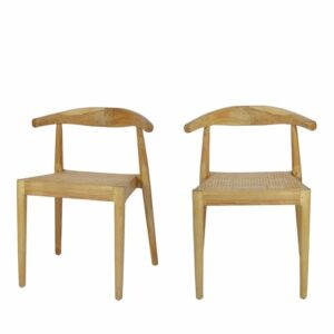 Chaise Bunga en Cannage – Lot de 2