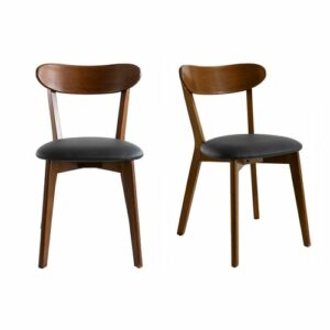 Chaise Vintage en Bois – Lot de 2