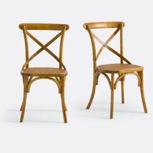 Chaise Cedak en Cannage – Lot de 2