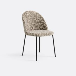 Chaise NORDIE en Bouclette Multicolore