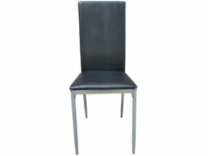 Chaise Chloé en Tissu Noir