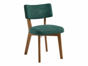 Chaise Verte en Tissu – Lot de 2