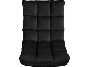 Chaise Pliable en Tissu Noir