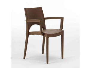 Chaise Marron en Plastique