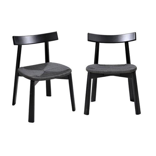 Chaise TILDA en Corde – Lot de 2