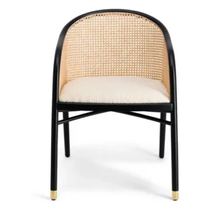 Fauteuil Cavalo en Bouclette Beige