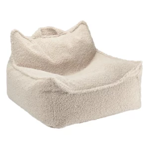 Fauteuil Teddy en Tissu Beige