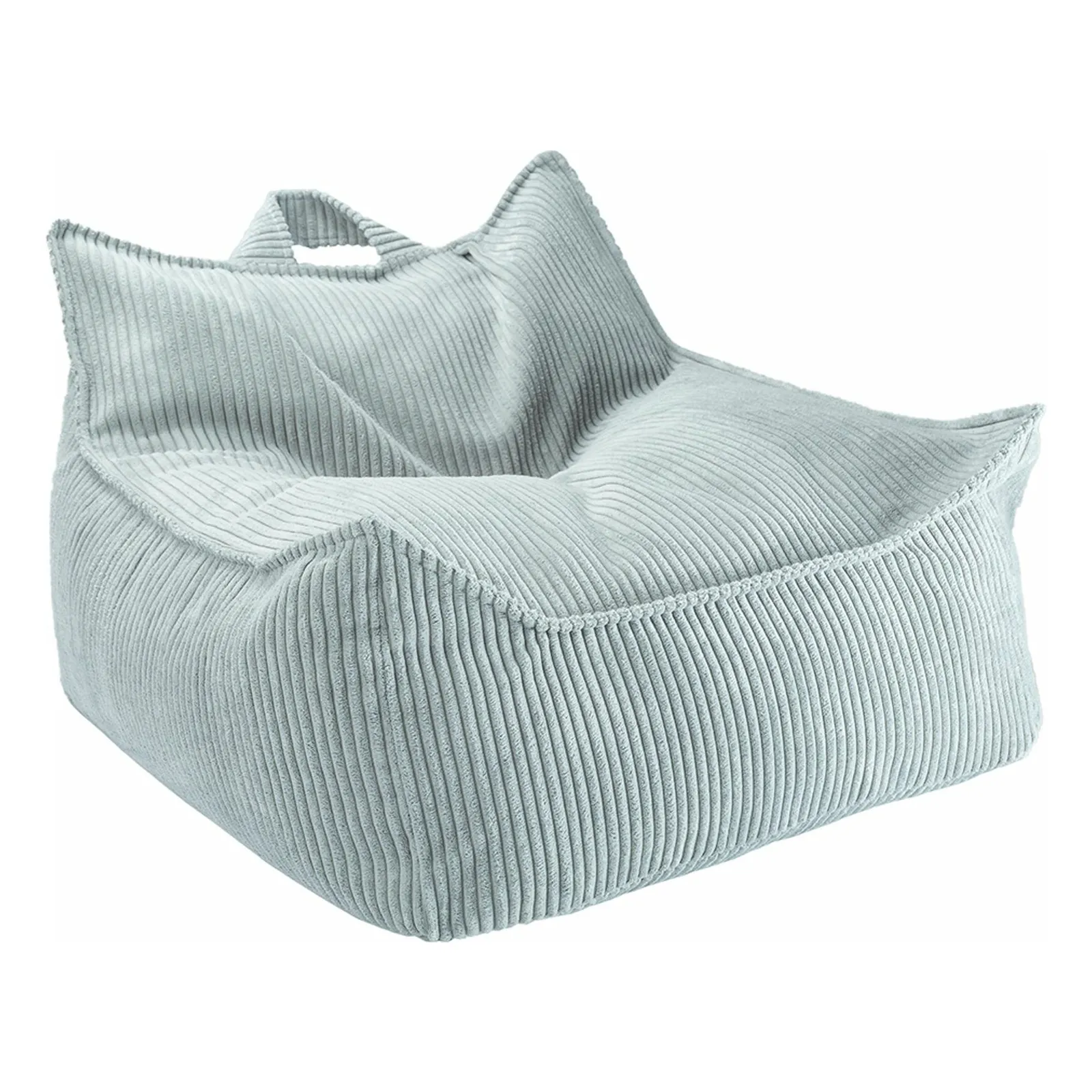 Fauteuil Velours Côtelé Beige