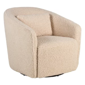 Fauteuil Gomi en Rotin Beige