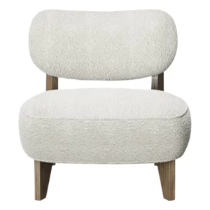 Fauteuil Nicolo en Bouclette Beige