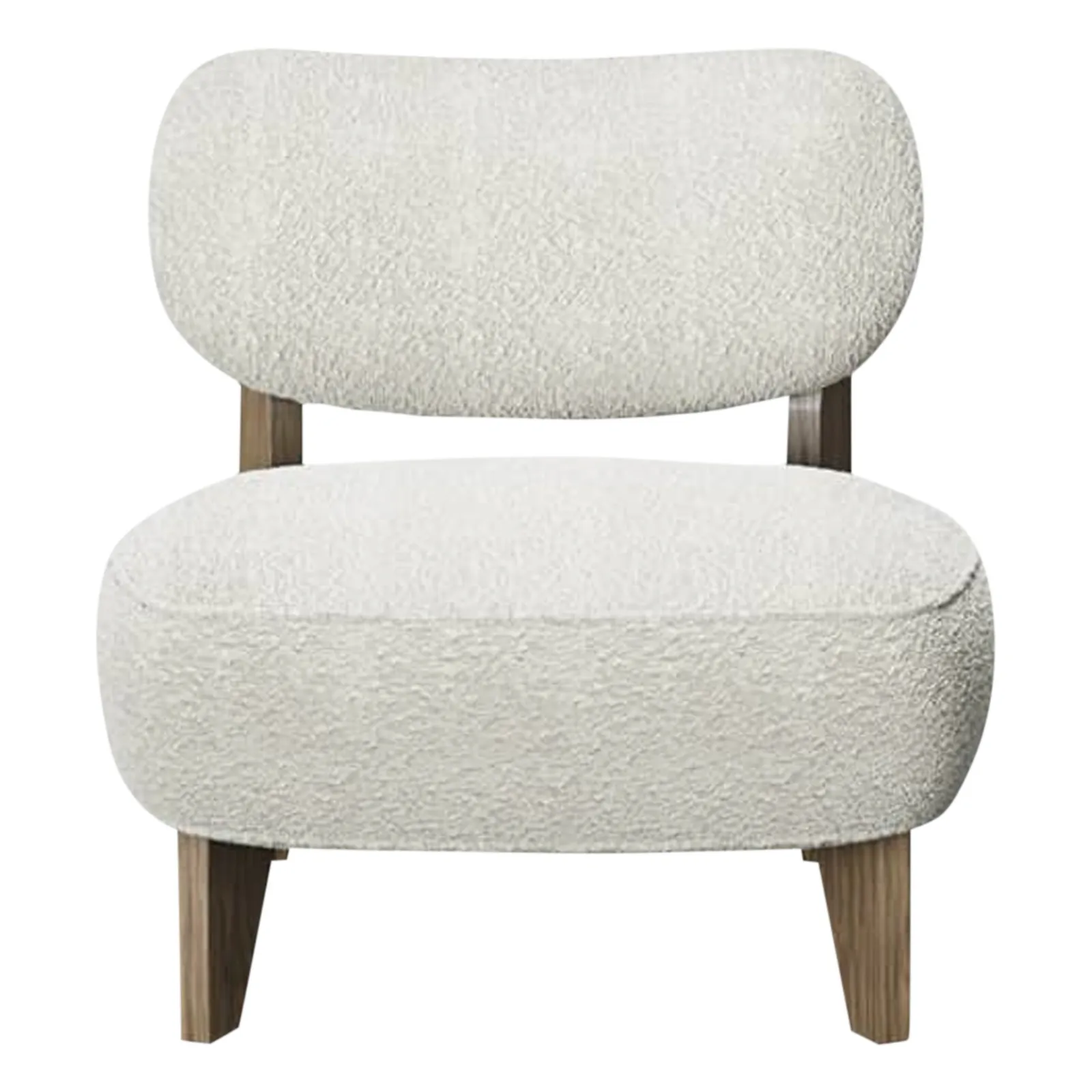Fauteuil Nicolo en Bouclette Beige