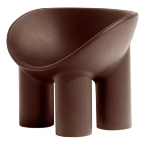 Fauteuil Roly Poly en Polyéthylène Blanc