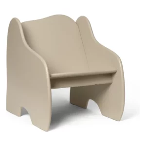 Fauteuil Slope en Tissu Gris