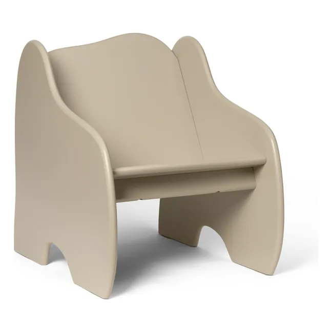 Fauteuil Slope en Tissu Gris
