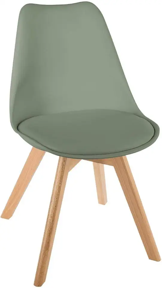 Chaise Baya en Bois Vert Kaki