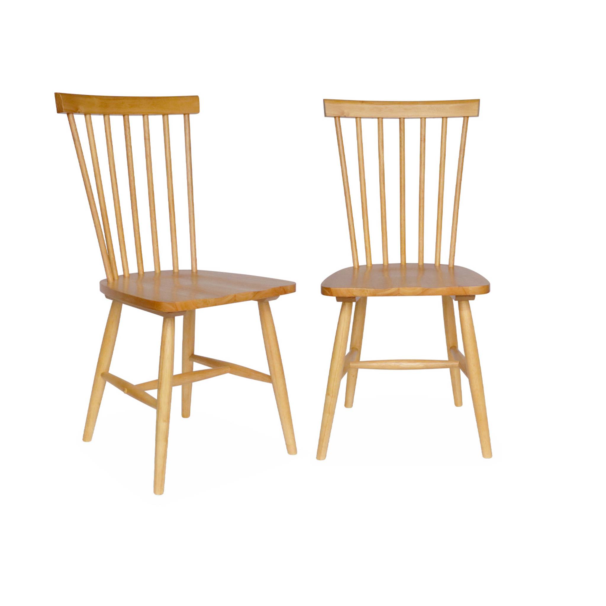 Chaise Romie en Bois – Lot de 2