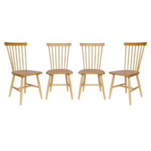 Chaise Romie en Bois – Lot de 4