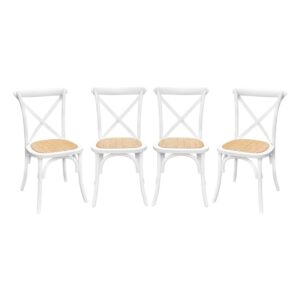 Chaise Vintage en Rotin La Redoute – Lot de 4