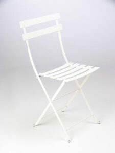Chaise FERMOB en Acier Blanc
