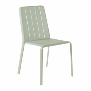 Chaise Idaho en Aluminium Vert – LEROY MERLIN