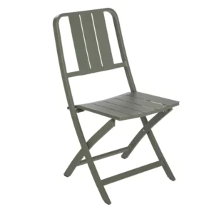 Chaise Idaho en Aluminium Vert – LEROY MERLIN Jardin