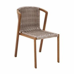 Chaise Gaia en Corde Bois (LEROY MERLIN)
