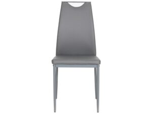 Chaise Flatemate en Metal Gris