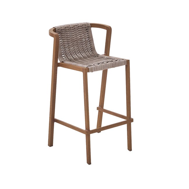 Chaise Gaia en Corde Bois – LEROY MERLIN