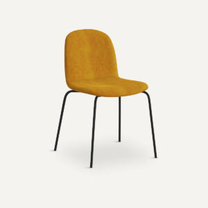 Chaise Tibby en Velours Vert