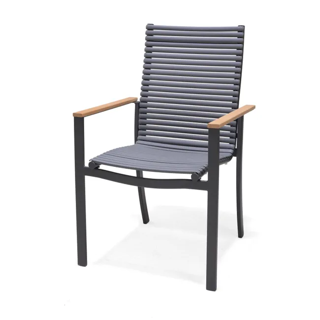 Fauteuil NATERIAL Dora en Bois Noir