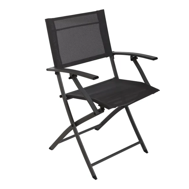 Fauteuil Emys en Acier Anthracite