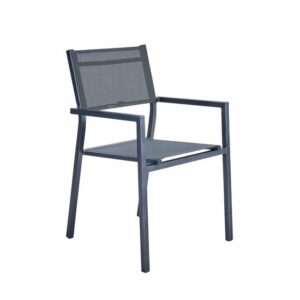 Fauteuil Orion Alpha en Tissu Gris