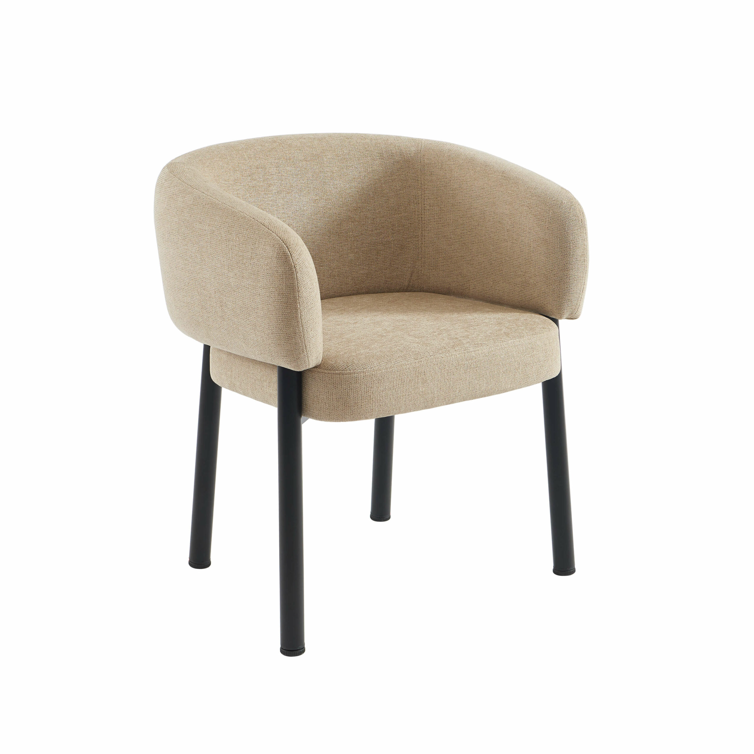 Fauteuil Abelia en Tissu Beige
