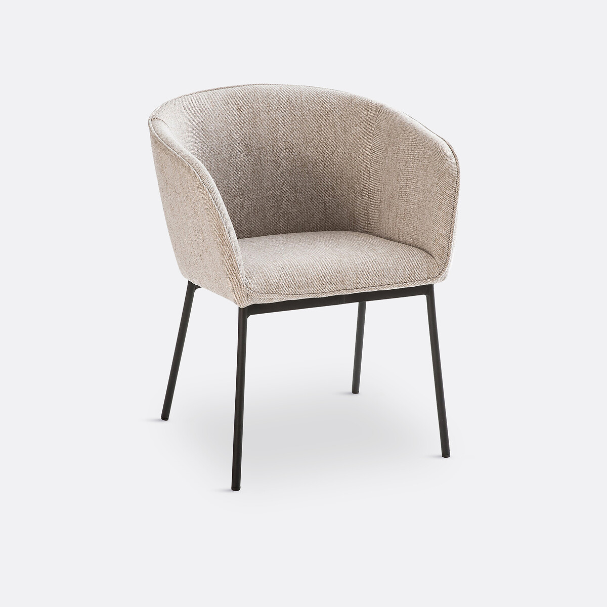Fauteuil Mitis en Tissu Noir
