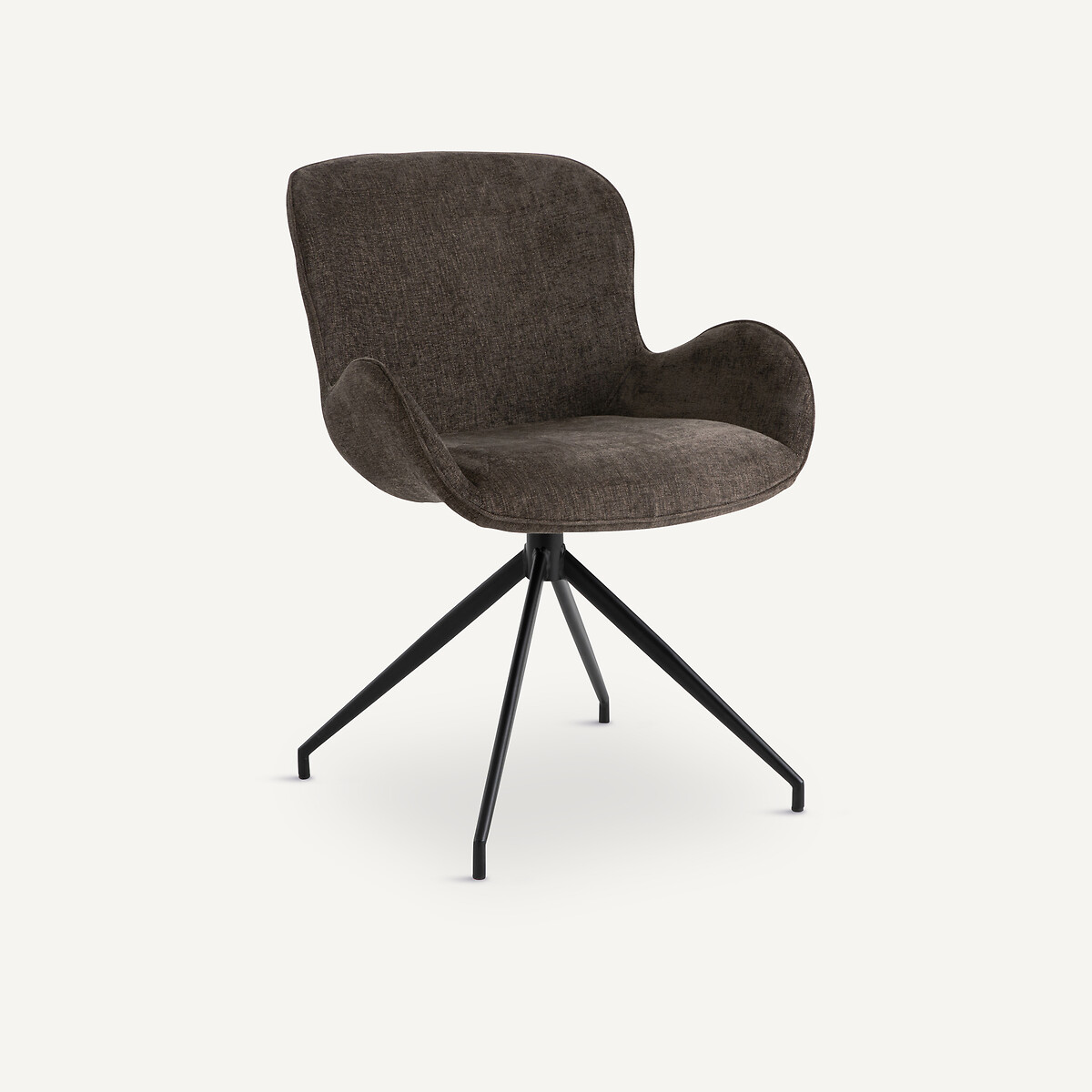 Fauteuil Asyar en Tissu Beige – La Redoute Moderne