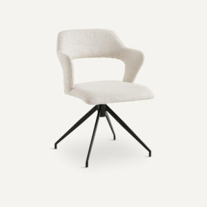 Fauteuil Asyar en Tissu Beige – La Redoute