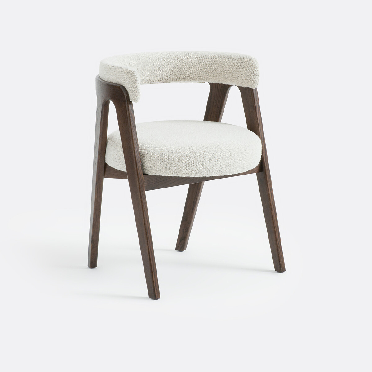 Fauteuil Valentina en Bouclette Beige