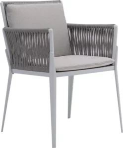 Fauteuil Hydra en Corde Blanc