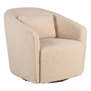 Fauteuil Gomi en Rotin Beige