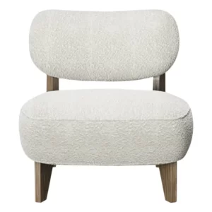 Fauteuil Nicolo en Bouclette Beige