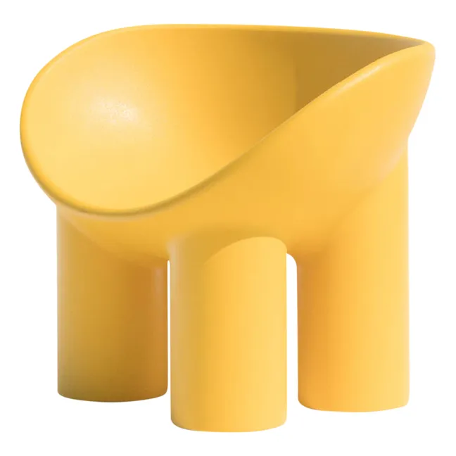 Fauteuil Roly Poly en Plastique Blanc