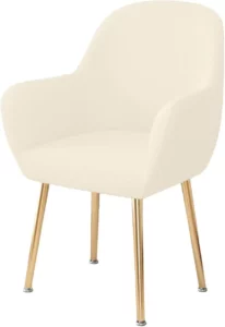 Chaise Moderne Beige en Tissu – Lot de 1, 2, 4 ou 6