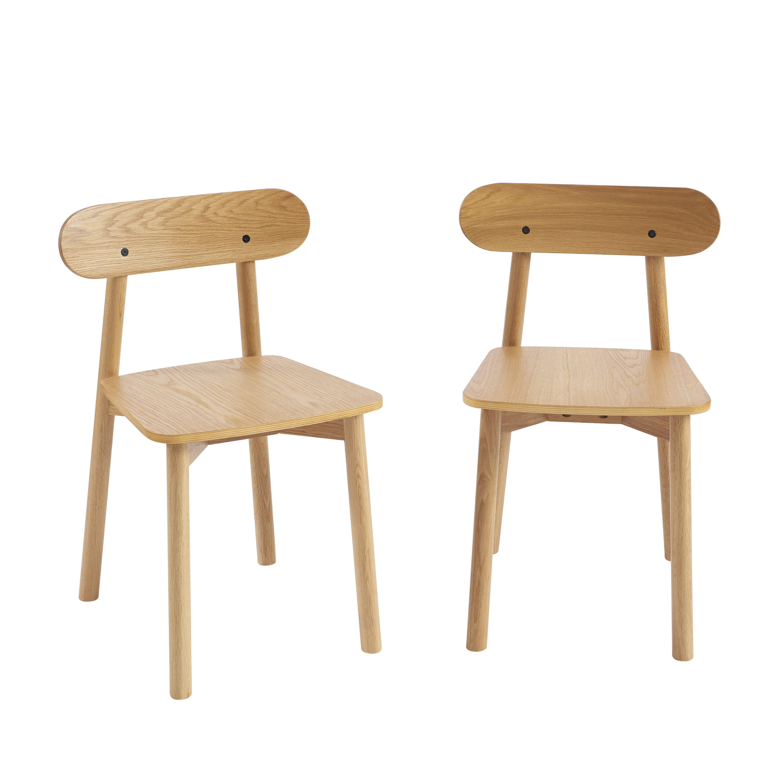 Chaise Céleste en Bois – Lot de 2